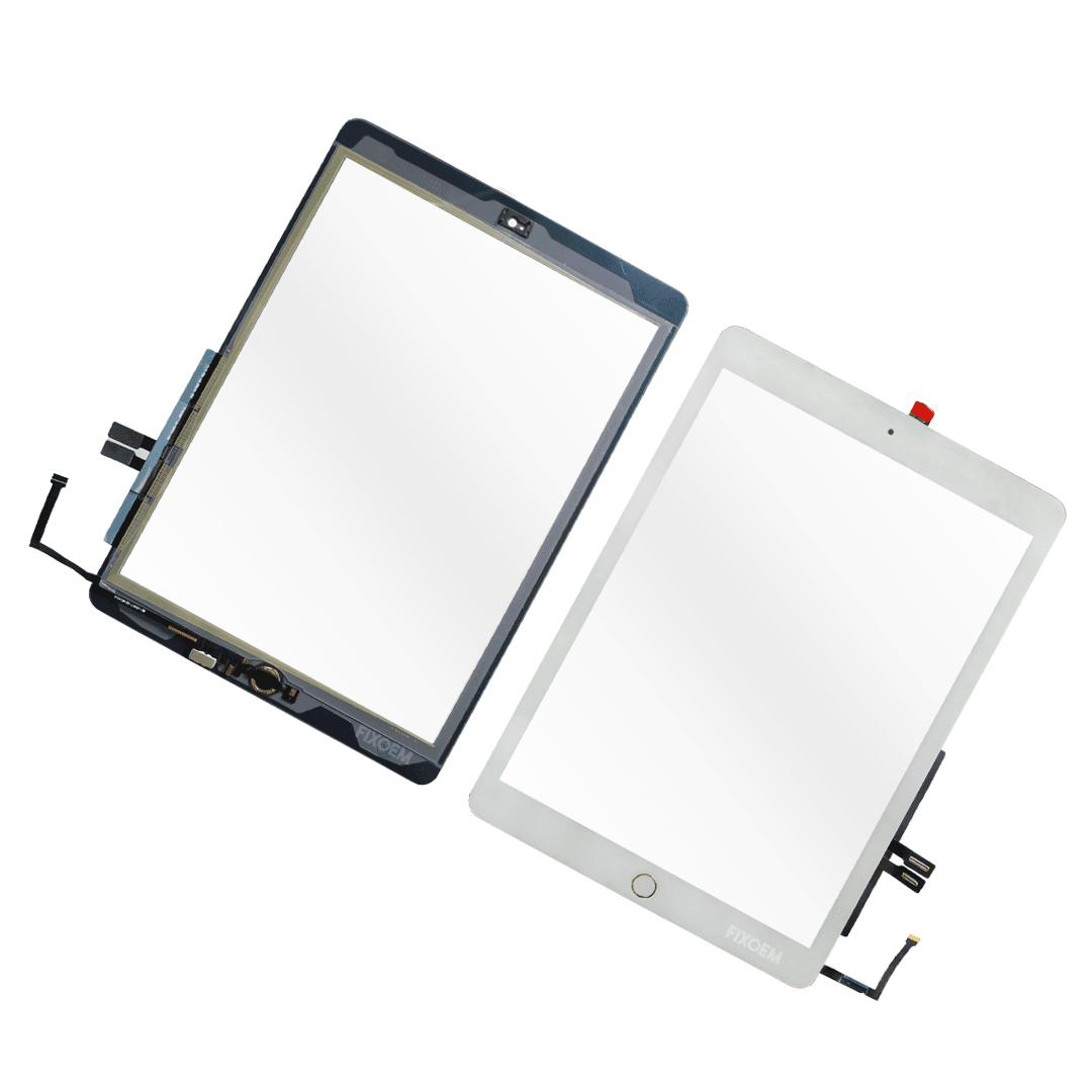 Touch Ipad 6 2017 A1954 A1893 Blanco / Negro a solo $ 210.00 Refaccion y puestos celulares, refurbish y microelectronica.- FixOEM